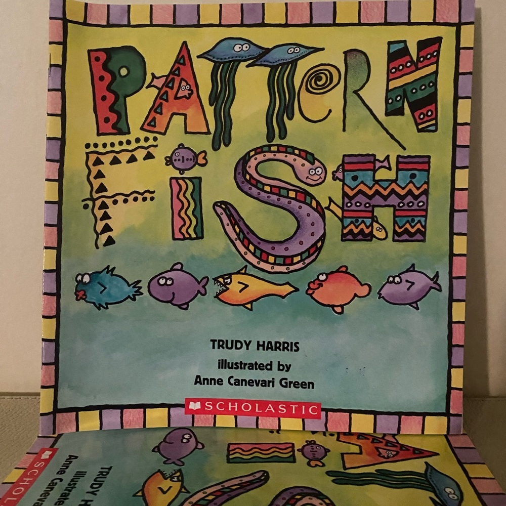 Lot of three picture books-pattern fish